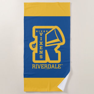 River Vixens Letterman Beach Towel