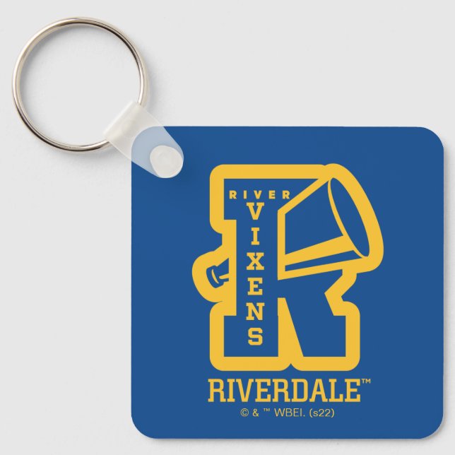 River Vixens Letterman Key Ring (Front)
