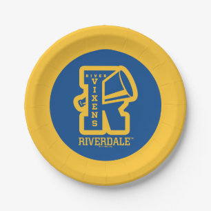 River Vixens Letterman Paper Plate