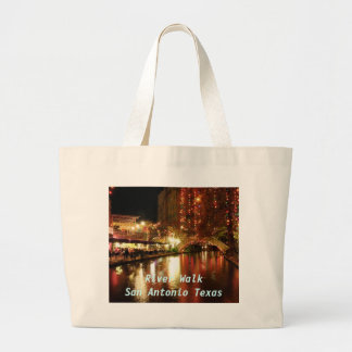 River Walk San Antonio Texas Large Tote Bag