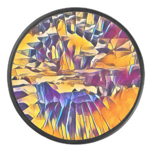 RIVER WATER    HOCKEY PUCK