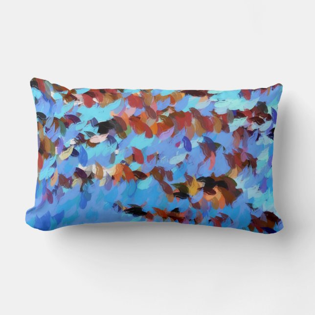 RIVER WATER   THROW PILLOW (Front)