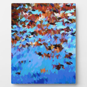 RIVER WATER TREE REFLECTIONS PLAQUE