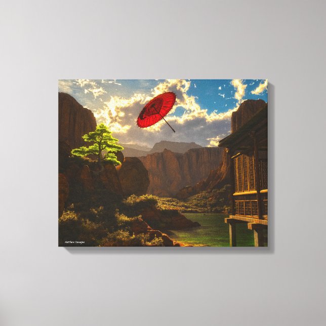 River Wind Canvas Print (Front)