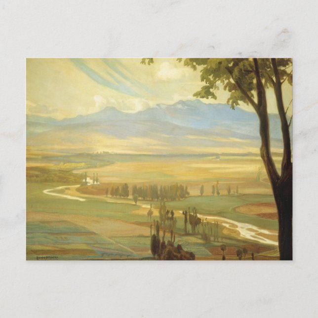 Rivera’s “Avila Morning” postcard (Front)