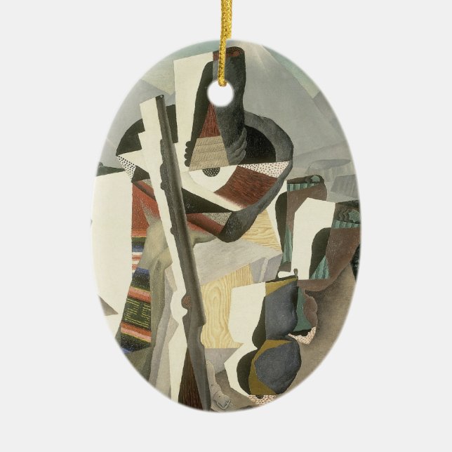 Rivera’s “Zapata-style Landscape” ornament (Front)