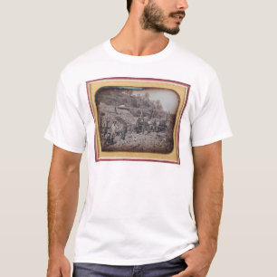 Riverbed mining scene...  (40069) T-Shirt