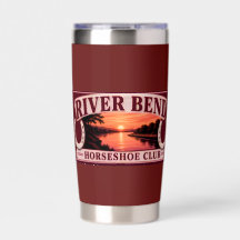 RiverBend HorseShoe Club Tumbler
