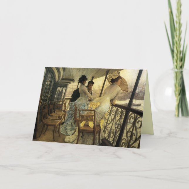 Riverboat Cruise Greeting Card (Front)