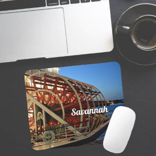 Riverboat Paddle Wheel Savannah Georgia Mouse Pad
