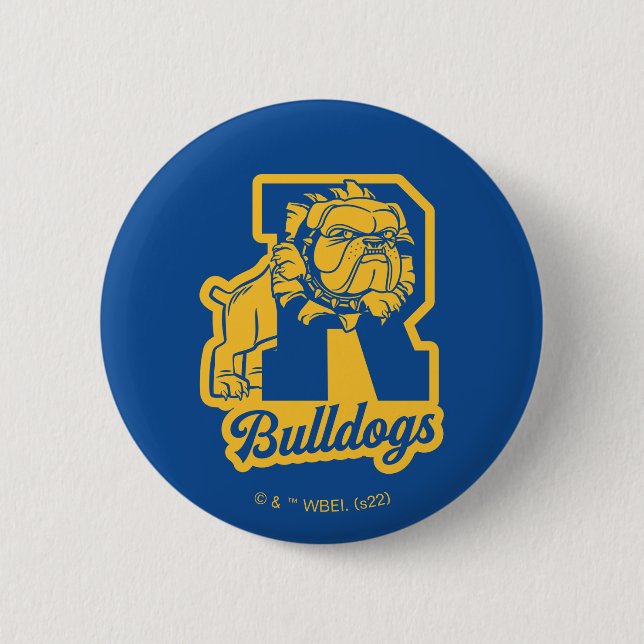 Riverdale Bulldogs Letterman 6 Cm Round Badge (Front)