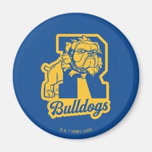 Riverdale Bulldogs Letterman Magnet