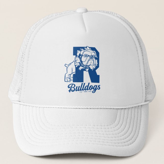 Riverdale Bulldogs Letterman Trucker Hat (Front)