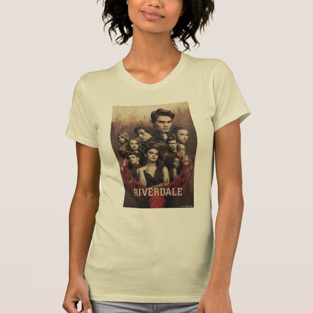 Riverdale Deer Skull Poster T-Shirt (Front)