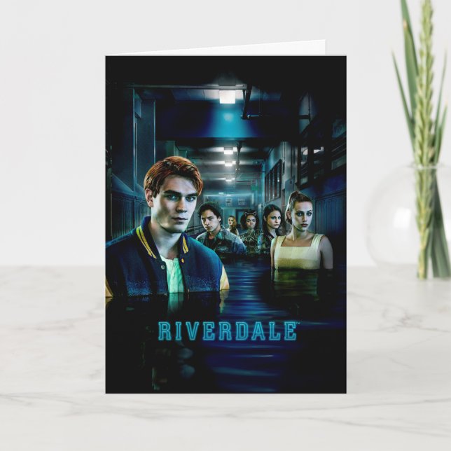 Riverdale Flooded Hallway Poster Card (Front)