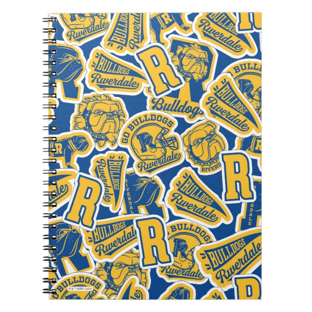 Riverdale Football and Cheer Pattern Notebook (Front)