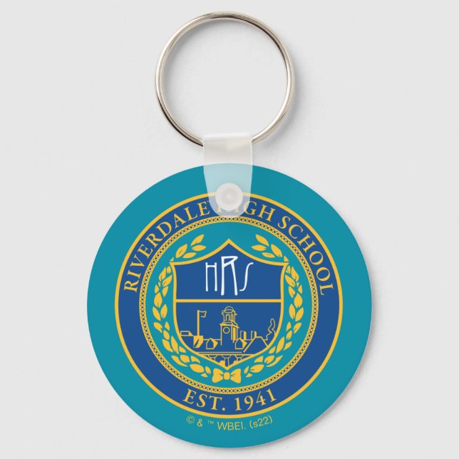 Riverdale High School Seal Key Ring (Front)