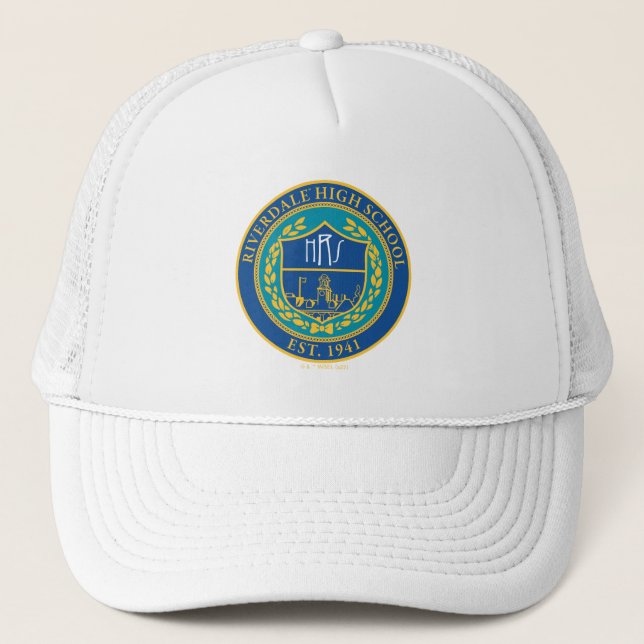 Riverdale High School Seal Trucker Hat (Front)