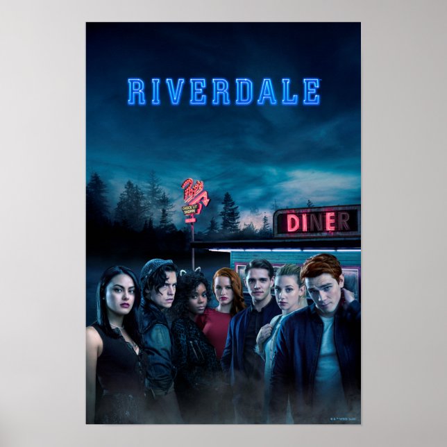 Riverdale Outside Pop's Diner Poster (Front)