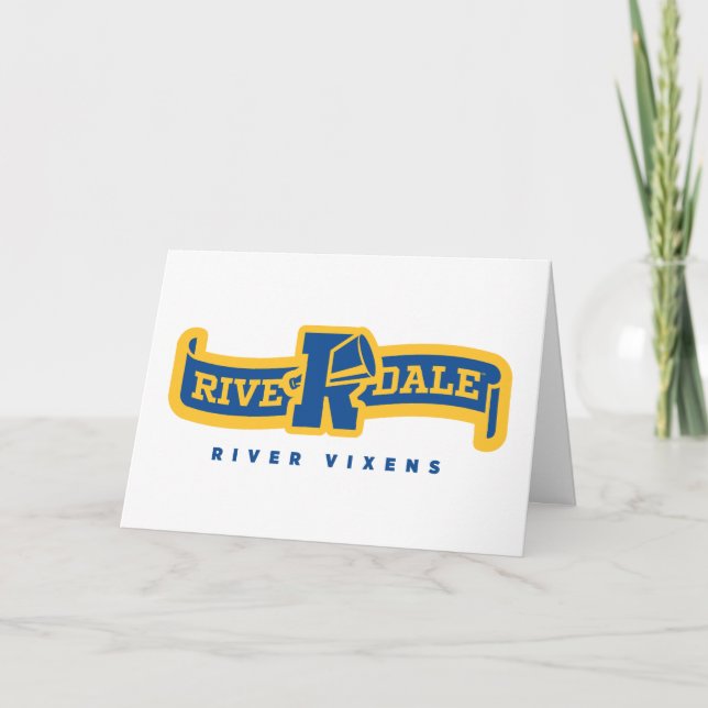 Riverdale River Vixens Banner Card (Front)