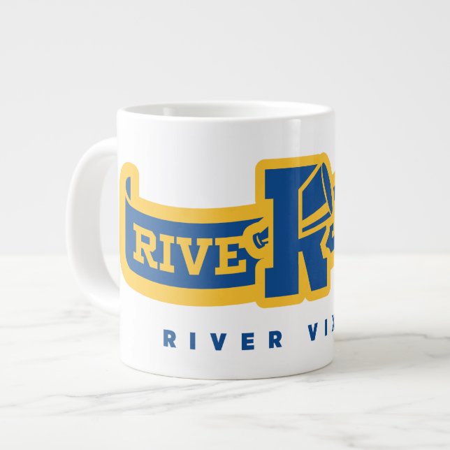 Riverdale River Vixens Banner Large Coffee Mug (Front Left)