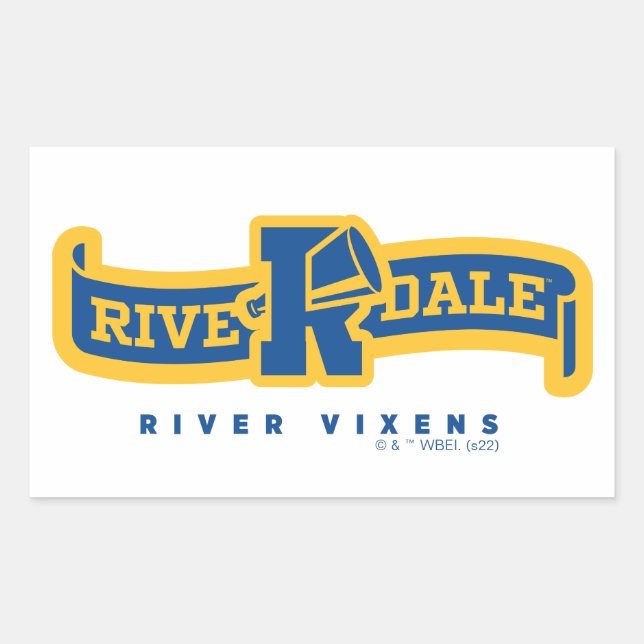 Riverdale River Vixens Banner Rectangular Sticker (Front)