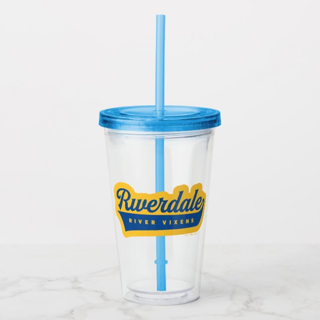 Riverdale River Vixens Logo Acrylic Tumbler (Front)