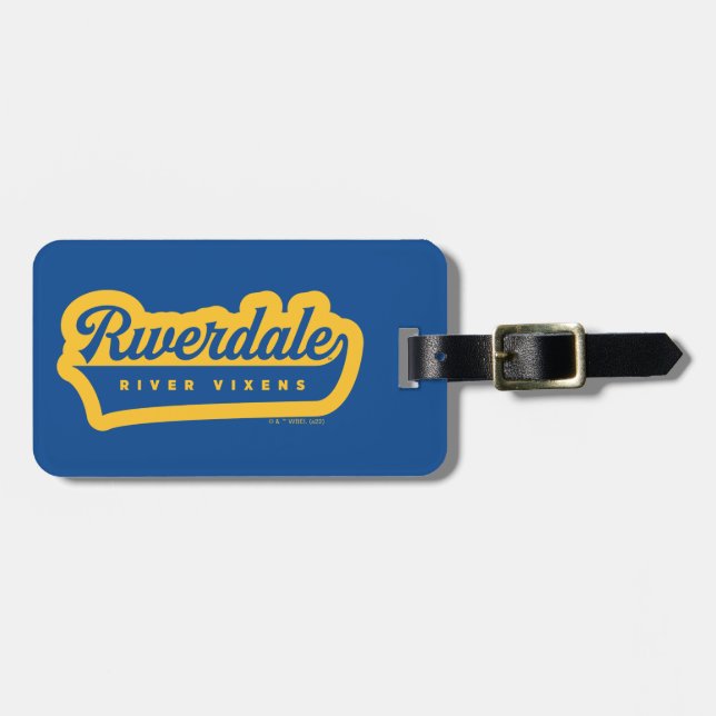 Riverdale River Vixens Logo Luggage Tag (Front Horizontal)