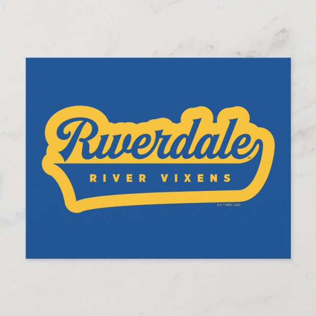Riverdale River Vixens Logo Postcard (Front)