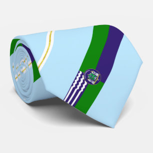 Riverhead (New York) city flag Neck Tie