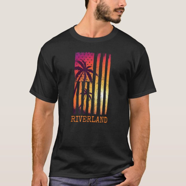 Riverland Sunset T-Shirt (Front)