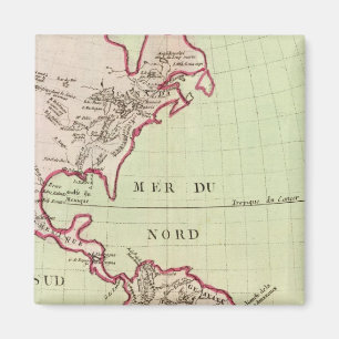 Rivers and Mountains of the Americas Magnet
