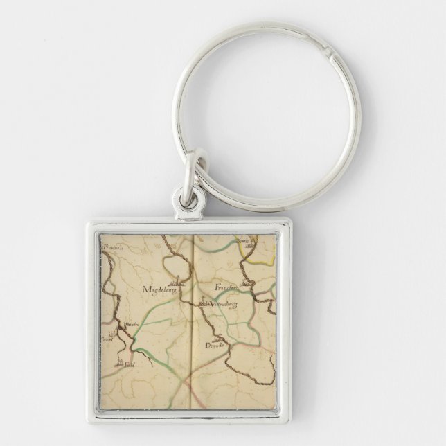 Rivers and Valleys of Germany Key Ring (Front)