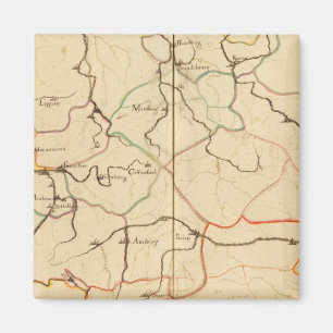 Rivers and Valleys of Germany Magnet