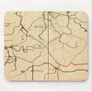 Rivers and Valleys of Germany Mouse Pad