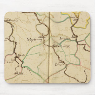Rivers and Valleys of Germany Mouse Pad