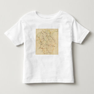 Rivers and Valleys of Germany Toddler T-Shirt