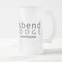 Rivers Bend Lodge Frosted Mug