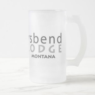 Rivers Bend Lodge Frosted Mug