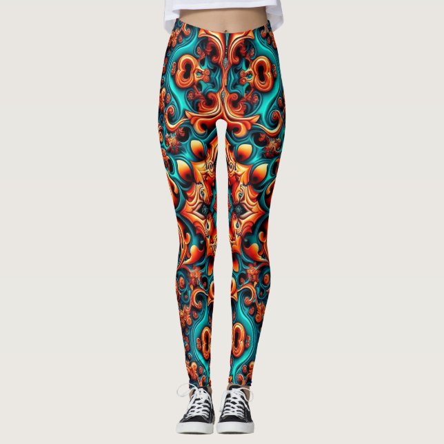 Rivers Flow - Leggings (Front)