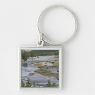Rivers run through a lowland section of Jasper Key Ring