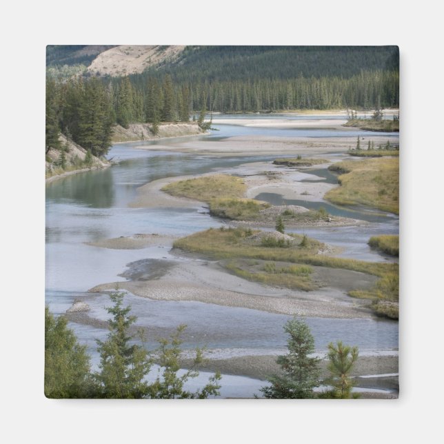 Rivers run through a lowland section of Jasper Magnet (Front)