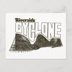 Riverside Amusement Park (now Six Flags: NE) Postcard