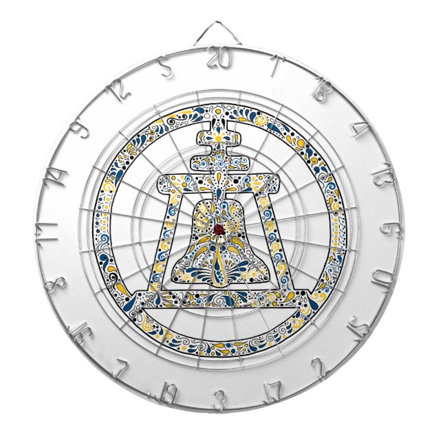 Riverside, California - A Tribute Dartboard (Front)