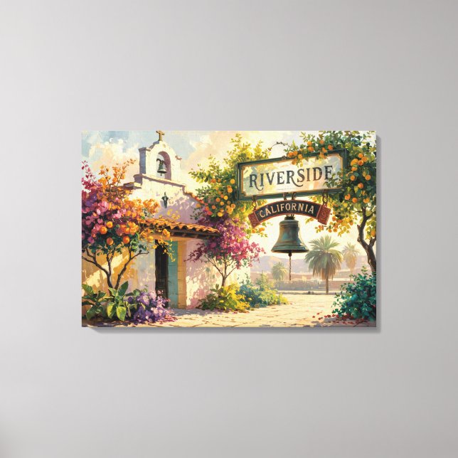 Riverside California  Canvas Print (Front)
