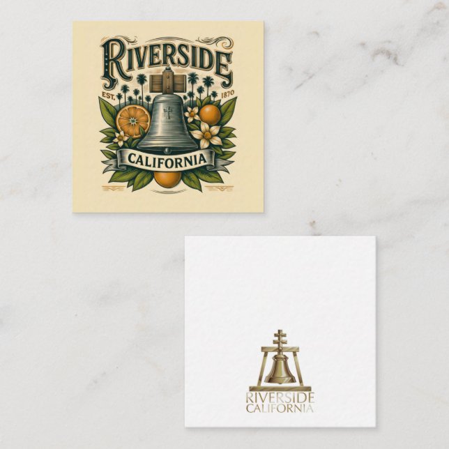 Riverside California  Card (Front/Back)