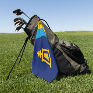 Riverside (California) city flag  Golf Towel