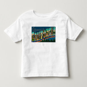 Riverside, California - Large Letter Scenes Toddler T-Shirt