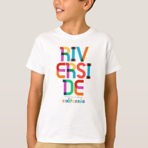 Riverside California Mid Century, Pop Art, T-Shirt