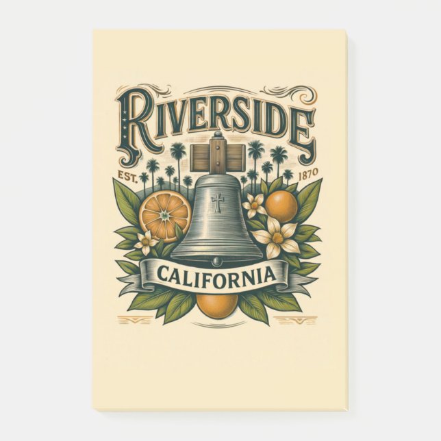 Riverside California  Post-it Notes (Front)